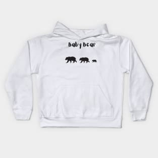 Baby Bear Kids Hoodie